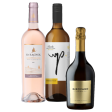 Peribanez rueda verdejo,  Vitis Nostra soave, St. Sagnol mediterranée, Victoria rosé, Rebgarten riesling of Girovago spumante